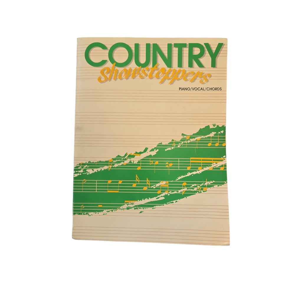 Vintage Classic Country Showstoppers Music Book-Great Songs from the 70s and 80s
